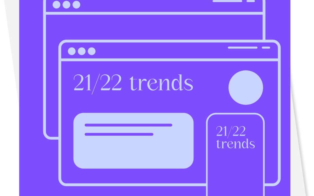 Tendencias de diseño web 2021/22
